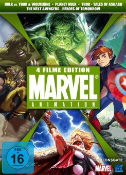 Marvel Animation Vol. 2 (Hulk vs. Thor & Wolverine, The Next Avengers, Planet Hulk & Thor - Tales of Asgard) (4 DVDs) 