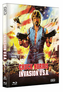 Invasion U.S.A. (Limited Mediabook, Blu-ray+DVD, Cover C) (1985) [FSK 18] [Blu-ray] 