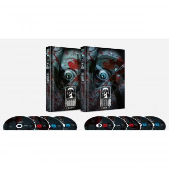 Masters of Horror Staffel 1+2 (Limited Mediabook, 9 Discs, Artwork Cover) (2005) [FSK 18] [Blu-ray] 