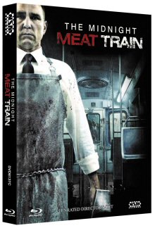 Midnight Meat Train (Unrated Director's Cut, Mediabook, DVD+Blu-ray, Cover C) (2008) [FSK 18] [Blu-ray] 