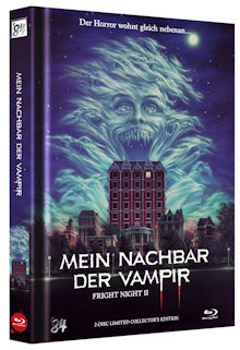 Fright Night 2 - Mein Nachbar, der Vampir (Limited Mediabook, Blu-ray+DVD) (1988) [FSK 18] [Blu-ray] 