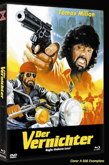 Der Vernichter (Limited Mediabook, Blu-ray+DVD, Cover A) (1975) [FSK 18] [Blu-ray] 
