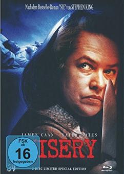 Misery (Limited Mediabook, Blu-ray+DVD, Cover C) (1990) [Blu-ray] 