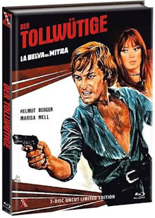 Der Tollwütige (Limited Mediabook, Blu-ray+DVD, Cover C) (1977) [FSK 18] [Blu-ray] 