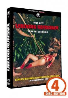 Lebendig Gefressen (Limited Mediabook, Blu-ray+2 DVDs+CD, Cover C) (1980) [FSK 18] [Blu-ray] 