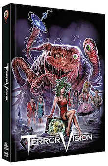 Terror Vision (Limited Mediabook, Blu-ray+DVD, Cover B) (1986) [FSK 18] [Blu-ray] 