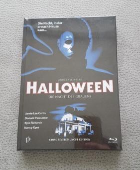 Halloween - Die Nacht des Grauens (Limited Mediabook, Blu-ray+DVD, Cover P) (1978) [Blu-ray] 