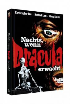 Nachts, wenn Dracula erwacht (4 Disc Limited Mediabook, Blu-ray+DVD, Cover A) (1970) [Blu-ray] 