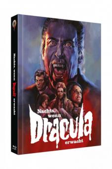 Nachts, wenn Dracula erwacht (4 Disc Limited Mediabook, Blu-ray+DVD, Cover C) (1970) [Blu-ray] 