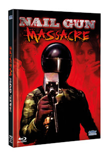 The Nailgun Massacre (Limited Mediabook, Blu-ray+DVD, Cover A) (1985) [FSK 18] [Blu-ray] 