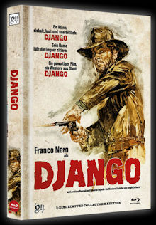 Django (Limited Mediabook, Blu-ray+DVD, Cover B) (1966) [FSK 18] [Blu-ray] 