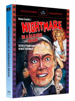 Nightmare in a Damaged Brain (Limited Mediabook, 2 Blu-ray's+DVD, Cover A) (1981) [FSK 18] [Blu-ray] 