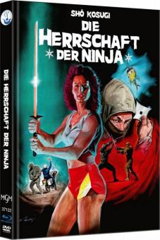 Ninja III - Die Herrschaft der Ninja (Limited Mediabook, Blu-ray+DVD, Cover A) (1984) [FSK 18] [Blu-ray] 