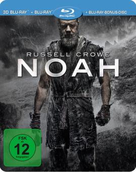 Noah (Limited Steelbook Edition, Blu-ray+3D Blu-ray) (2014) [3D Blu-ray] 