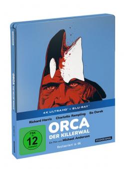 Orca, der Killerwal (Limited Steelbook, 4K Ultra HD+Blu-ray) (1977) [4K Ultra HD] 