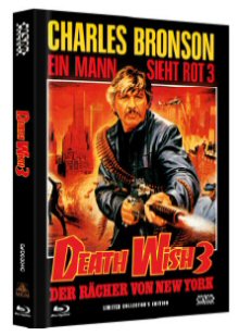 Death Wish 3 - Der Rächer von New York (Limited Mediabook, Blu-ray+DVD, Cover C) (1985) [FSK 18] [Blu-ray] 