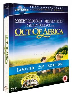 Out of Africa - Jenseits von Afrika (Mediabook) (1985) [UK Import mit dt. Ton] [Blu-ray] 