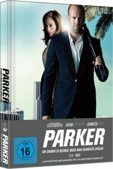 Parker (Limited Mediabook, Blu-ray+DVD, Cover D) (2013) [Blu-ray] 