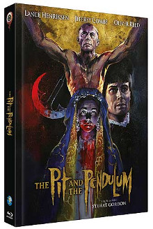 The Pit and the Pendulum - Meister des Grauens (Limited Mediabook, Blu-ray+CD, Cover C) (1991) [FSK 18] [Blu-ray] 