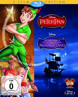 Peter Pan / Peter Pan 2 - Neue Abenteuer in Nimmerland [Blu-ray] 