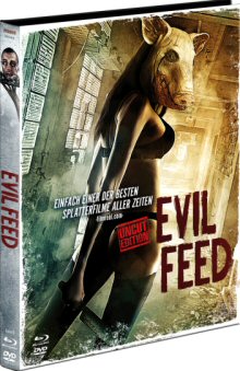 Evil Feed (Limited Uncut Mediabook, Blu-ray+DVD, Cover B) (2013) [FSK 18] [Blu-ray] 