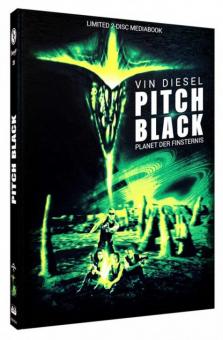 Pitch Black - Planet der Finsternis (Limited Mediabook, Blu-ray+DVD, Cover B) (2000) [Blu-ray] 