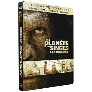 Planet der Affen: Prevolution (+ DVD) (inkl. Digital Copy) (Steelbook) (2011) [EU Import mit dt. Ton] [Blu-ray] 