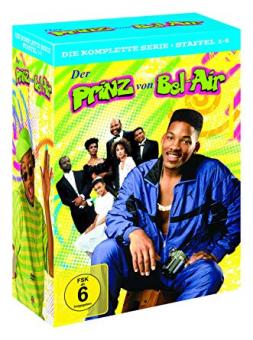 Der Prinz von Bel-Air – Die komplette Serie (Staffel 1-6) (23 DVDs) 