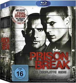 Prison Break: Staffel 1 - 4 (inkl. The Final Break) (24 Discs) [Blu-ray] 