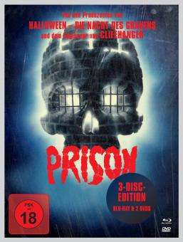 Prison (Limited Uncut Mediabook, Blu-ray+2 DVDs) (1988) [FSK 18] [Blu-ray] 