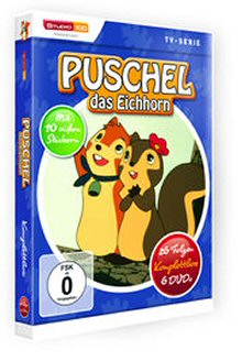 Puschel, das Eichhorn - Komplettbox (6 DVDs) 
