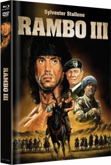 Rambo 3 (Limited Mediabook, Blu-ray+DVD, Cover B) (1988) [FSK 18] [Blu-ray] 