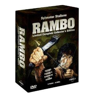 Rambo 1-4 (Limited Complete Collector's Edition, Ungekürzte Fassung, 8 DVDs) [FSK 18] 