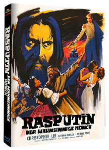 Rasputin - Der wahnsinnige Mönch (Limited Mediabook, Cover A) (1966) [Blu-ray] 