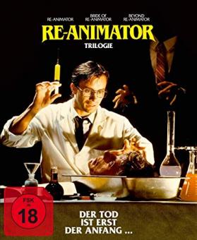 Re-Animator 1-3 (Digipak, 3 Discs) [FSK 18] [Blu-ray] 