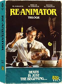 Re-Animator 1-3 (Limited Collector's Edition im VHS-Design, 4 Discs) [FSK 18] [Blu-ray] 