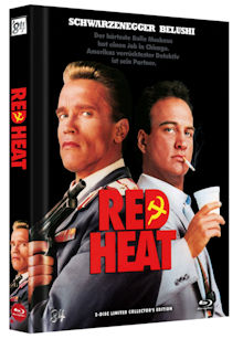 Red Heat (Limited Mediabook, Blu-ray+DVD, Cover A) (1988) [FSK 18] [Blu-ray] 