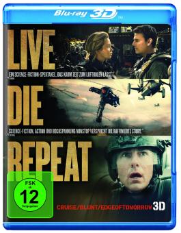 Edge of Tomorrow - Live.Die.Repeat (Blu-ray+3D Blu-ray) (2014) [3D Blu-ray] 