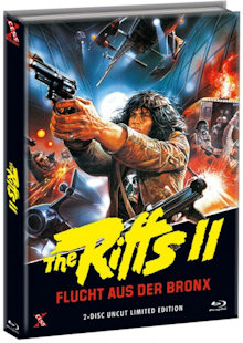 The Riffs 2 - Flucht aus der Bronx (Limited Mediabook, Blu-ray+DVD, Cover B) (1983) [FSK 18] [Blu-ray] 