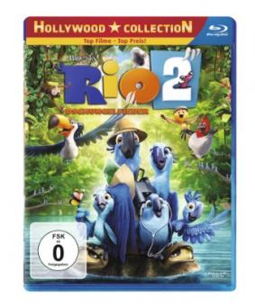 Rio 2 - Dschungelfieber (2014) [Blu-ray] [Gebraucht - Zustand (Sehr Gut)] 