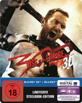 300: Rise of an Empire (3D Blu-ray+Blu-ray, Steelbook) (2014) [FSK 18] [3D Blu-ray] 
