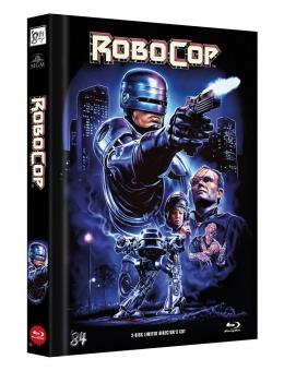 Robocop - Directors Cut (Limited Mediabook, Blu-ray+DVD, Cover D) (1987) [FSK 18] [Blu-ray] 