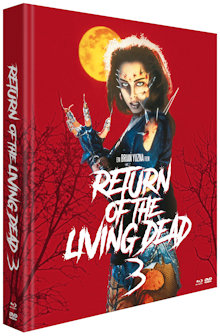 Return of the Living Dead 3 (Limited Mediabook, Blu-ray+2 DVDs) (1993) [FSK 18] [Blu-ray] 
