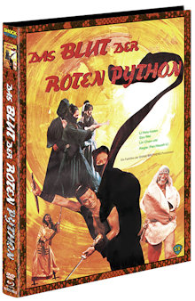 The Battle Wizzard - Das Blut der roten Python (Limited Mediabook, Blu-ray+DVD, Cover B) (1977) [FSK 18] [Blu-ray] 