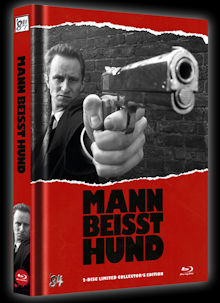 Mann beisst Hund (Limited Mediabook, Blu-ray+DVD, Cover B) (1992) [FSK 18] [Blu-ray] 