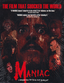 Maniac (Uncut, Kleine Hartbox, Limitiert auf 131 Stück, Cover C) (1980) [FSK 18] [Blu-ray] 