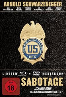 Sabotage - Limited Mediabook Edition (Blu-ray+DVD) (2014) [FSK 18] [Blu-ray] 