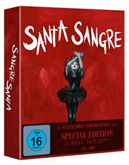 Santa Sangre (Special Edition, Blu-ray+3 DVDs+CD) (1989) [Blu-ray] 