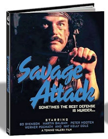 Brothers in Blood (Savage Attack) (Limited Mediabook, Cover B) (1987) [FSK 18] [Blu-ray] 