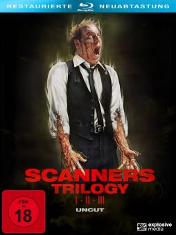 Scanners 1-3 (3-Disc Collector's Edition, Uncut) [FSK 18] [Blu-ray] 